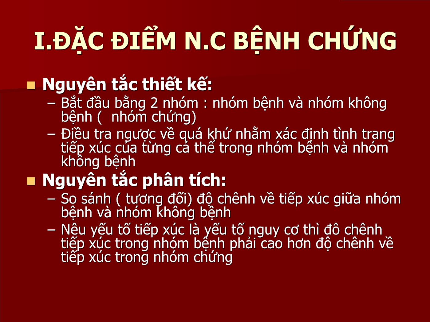 Đề tài Nghiên cứu bệnh - Chứng Case – Control studies - Lê Hoàng Ninh trang 3