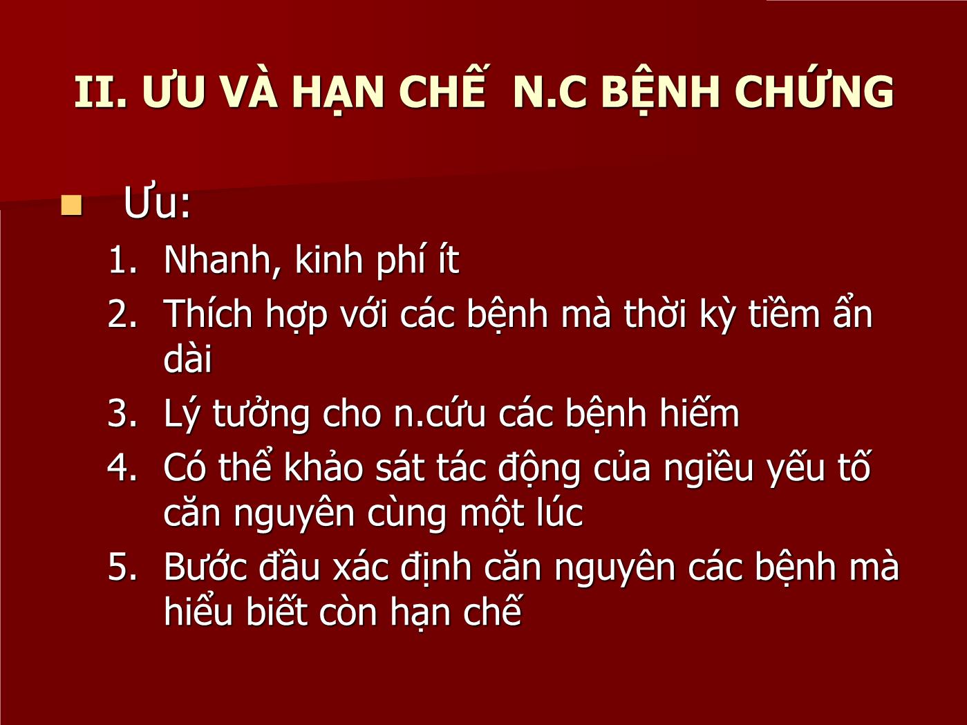 Đề tài Nghiên cứu bệnh - Chứng Case – Control studies - Lê Hoàng Ninh trang 4