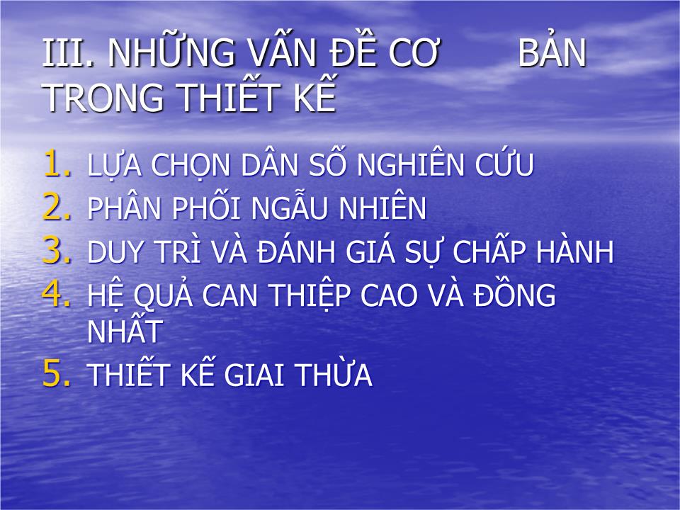 Đề tài Những nghiên cứu can thiệp Intervention Studies - Lê Hoàng Ninh trang 5