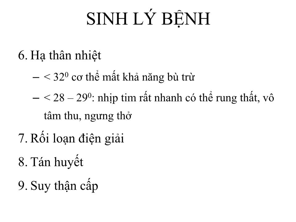 Bài giảng Ngạt nước - Bùi Quốc Thắng trang 6