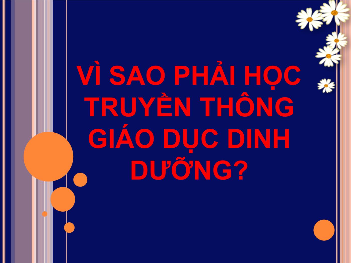 Bài giảng Truyền thông giáo dục dinh dưỡng - Đoàn Thị Ánh Tuyết trang 2