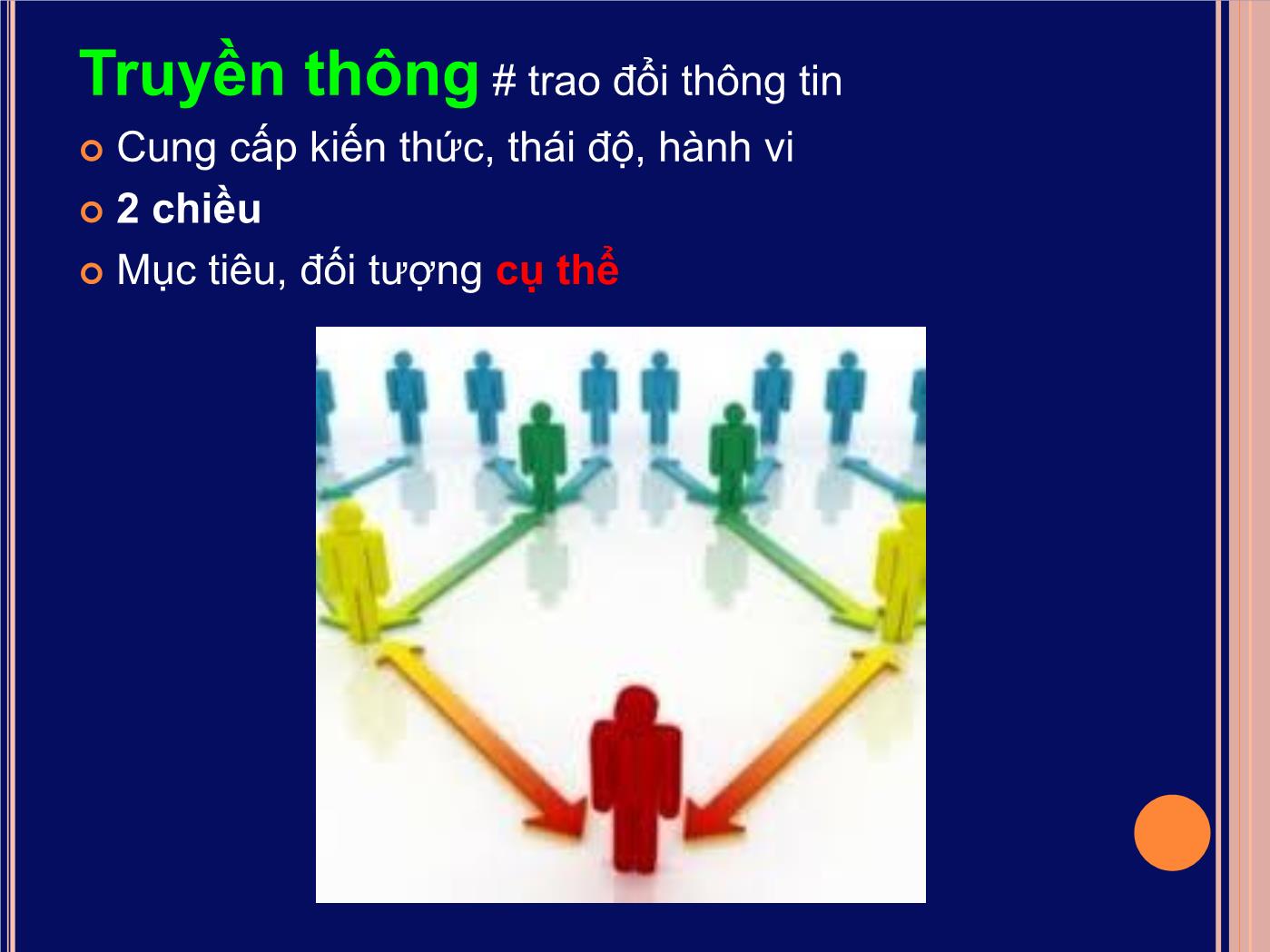 Bài giảng Truyền thông giáo dục dinh dưỡng - Đoàn Thị Ánh Tuyết trang 8