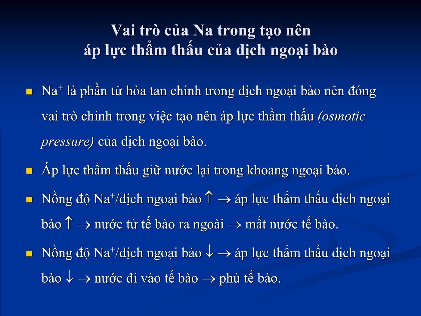 Bài giảng Sử dụng dịch truyền để tăng thể tích tuần hoàn - Hồ Huỳnh Quang Trí trang 7