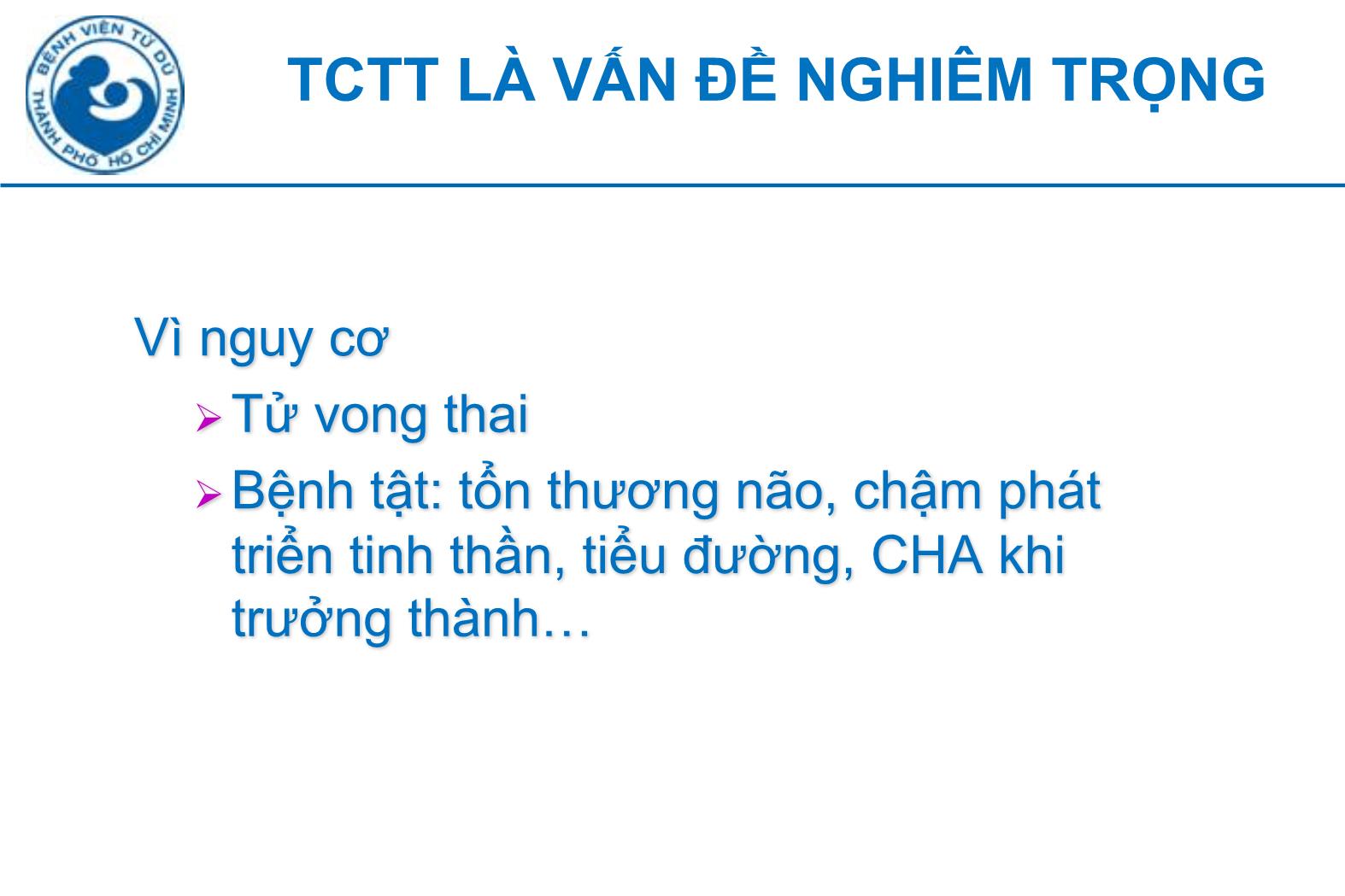 Đề tài Thai chậm tăng trưởng trong tử cung và thiểu ối - Hà Tố Nguyên trang 3