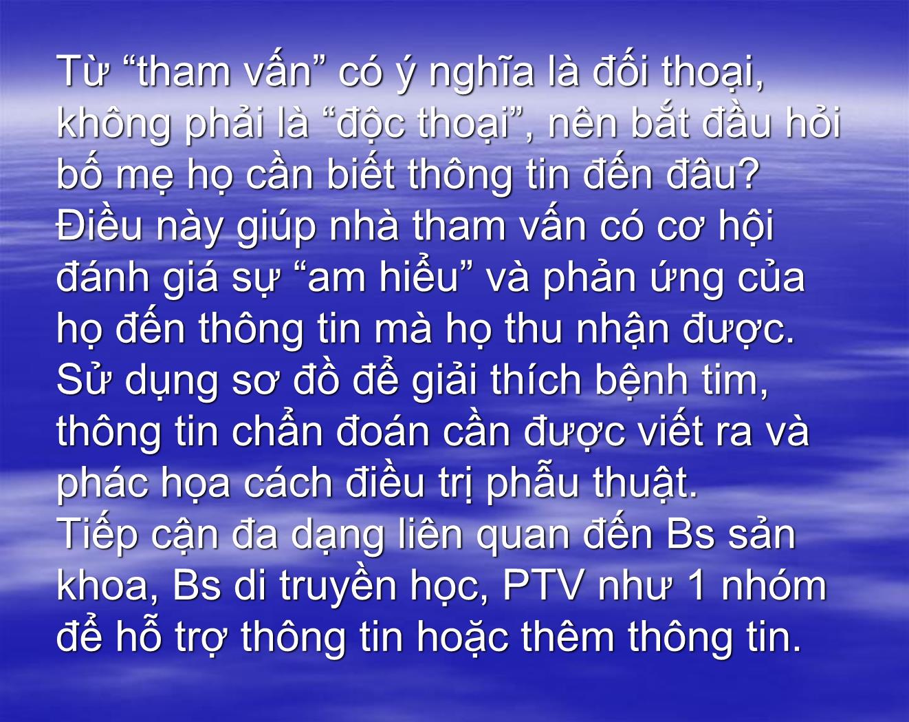 Đề tài Tham vấn sản phụ có thai mắc BTBS - Lê Kim Tuyến trang 9