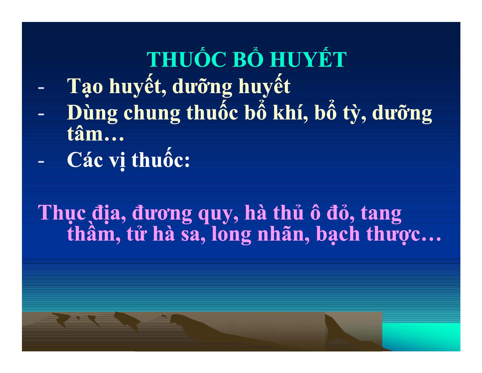 Bài giảng Thuốc bổ dưỡng trang 6