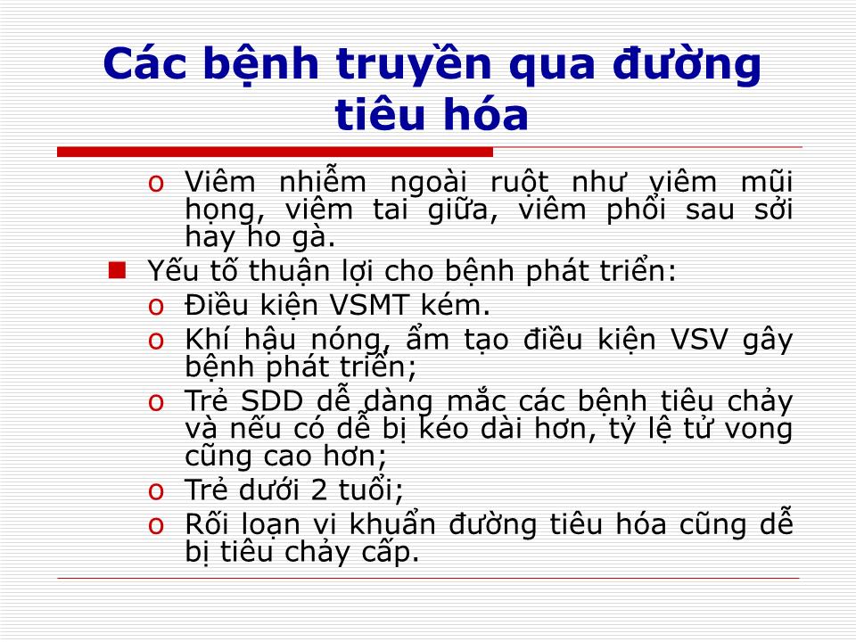 Bài giảng Phòng chống các bệnh dịch trong trường học trang 3