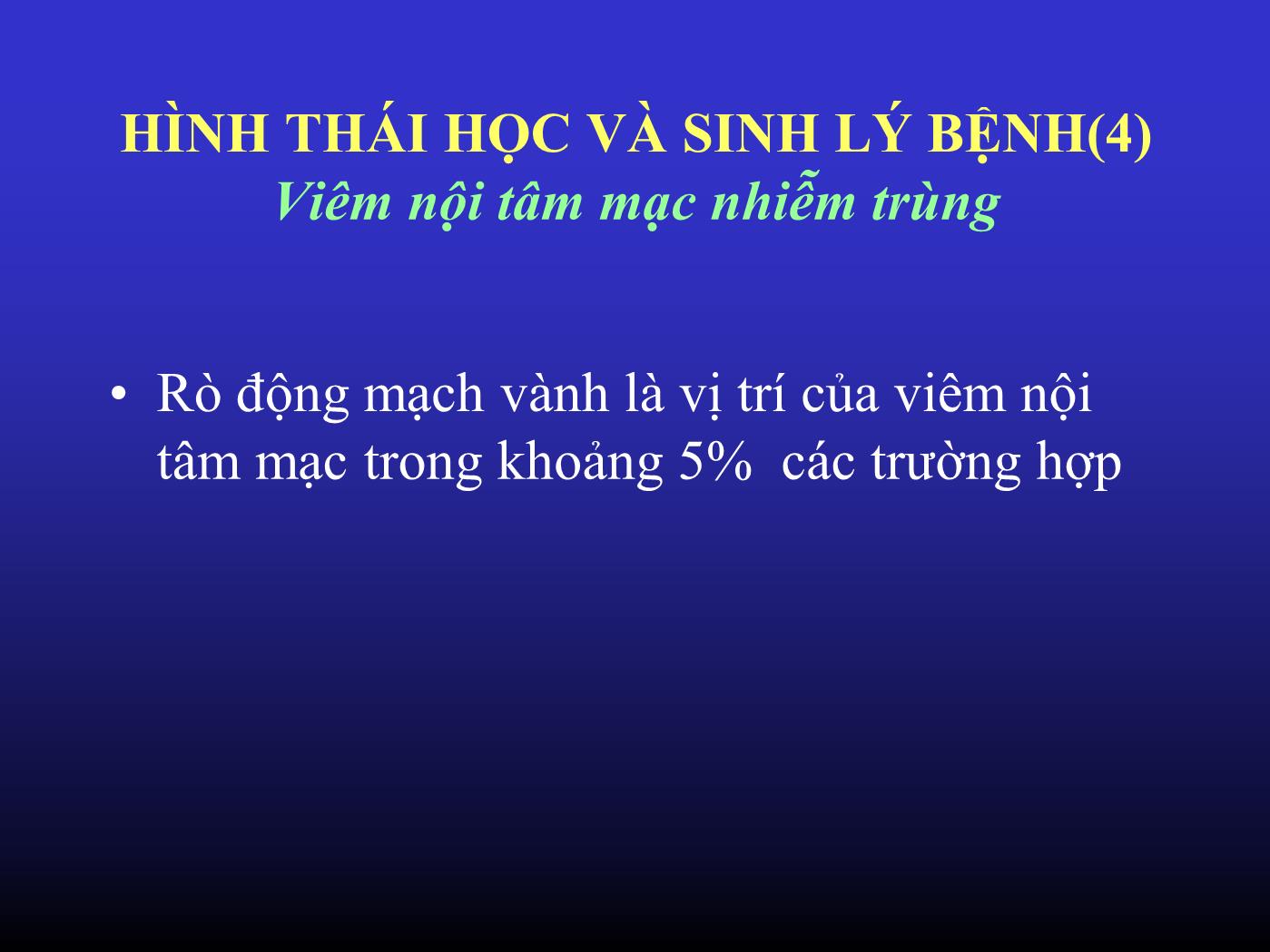 Đề tài Rò động mạch vành - Huỳnh Ngọc Thiện trang 7