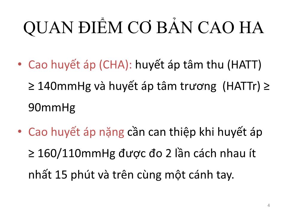 Bài giảng Rối loạn cao huyết áp trong thai kỳ - Võ Thị Thu Thủy trang 4