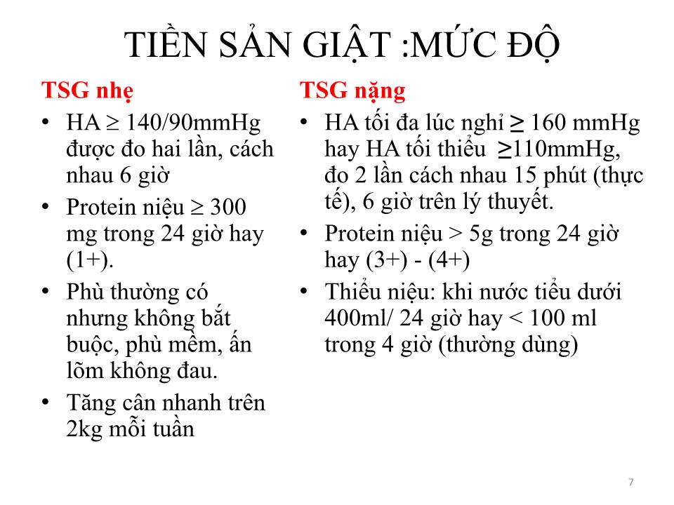 Bài giảng Rối loạn cao huyết áp trong thai kỳ - Võ Thị Thu Thủy trang 7