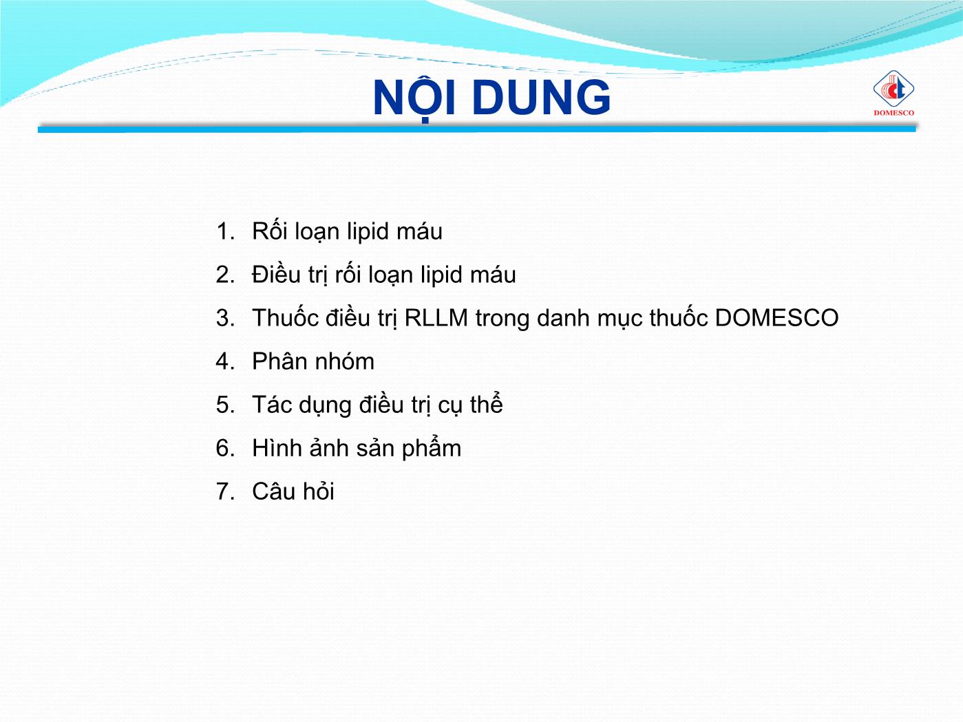 Bài giảng Rối loạn lipid máu - Phạm Thị Ngọc Điệp trang 2