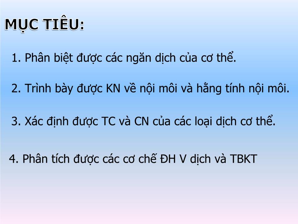 Bài giảng Sinh lý dịch cơ thể trang 2