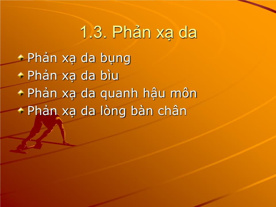 Bài giảng Sinh lý phản xạ - Nguyễn Trung Kiên trang 7