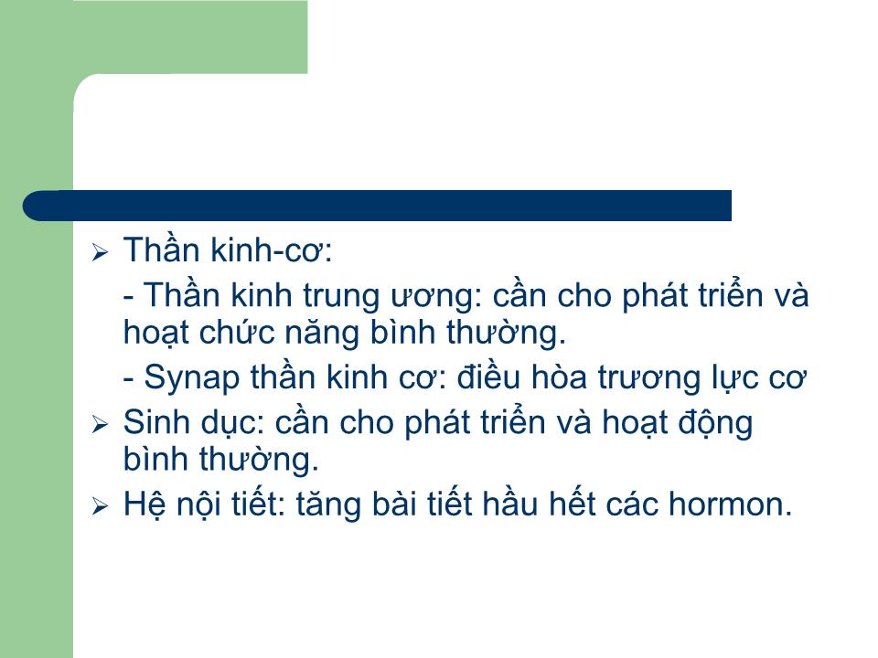 Bài giảng Sinh lý tuyến giáp - Nguyễn Trung Kiên trang 10