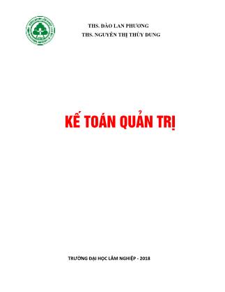 Bài giảng Kế toán quản trị