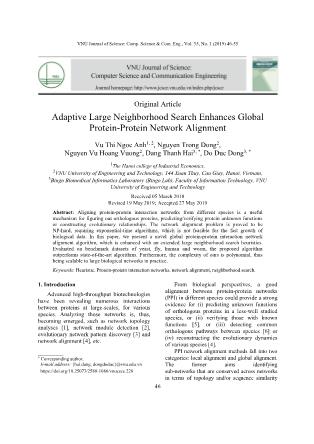 Adaptive Large Neighborhood Search Enhances Global Protein-Protein Network Alignment