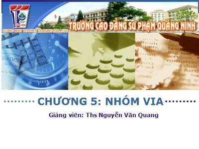 Bài giảng Hóa học vô cơ 1 - Bài 4: Telu - Nguyễn Văn Quang