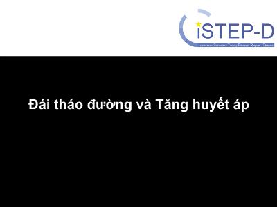 Đái tháo đường và tăng huyết áp