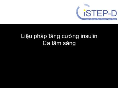 Đề tài Liệu pháp tăng cường insulin