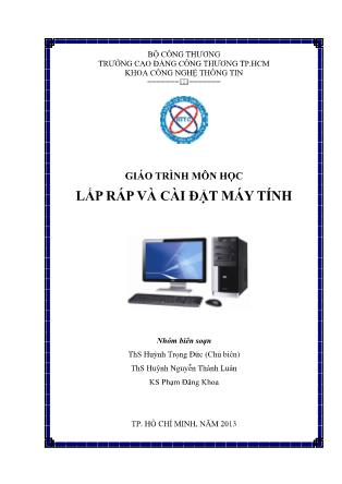 Giáo trình Lắp ráp và cài đặt máy tính - Huỳnh Trọng Đức